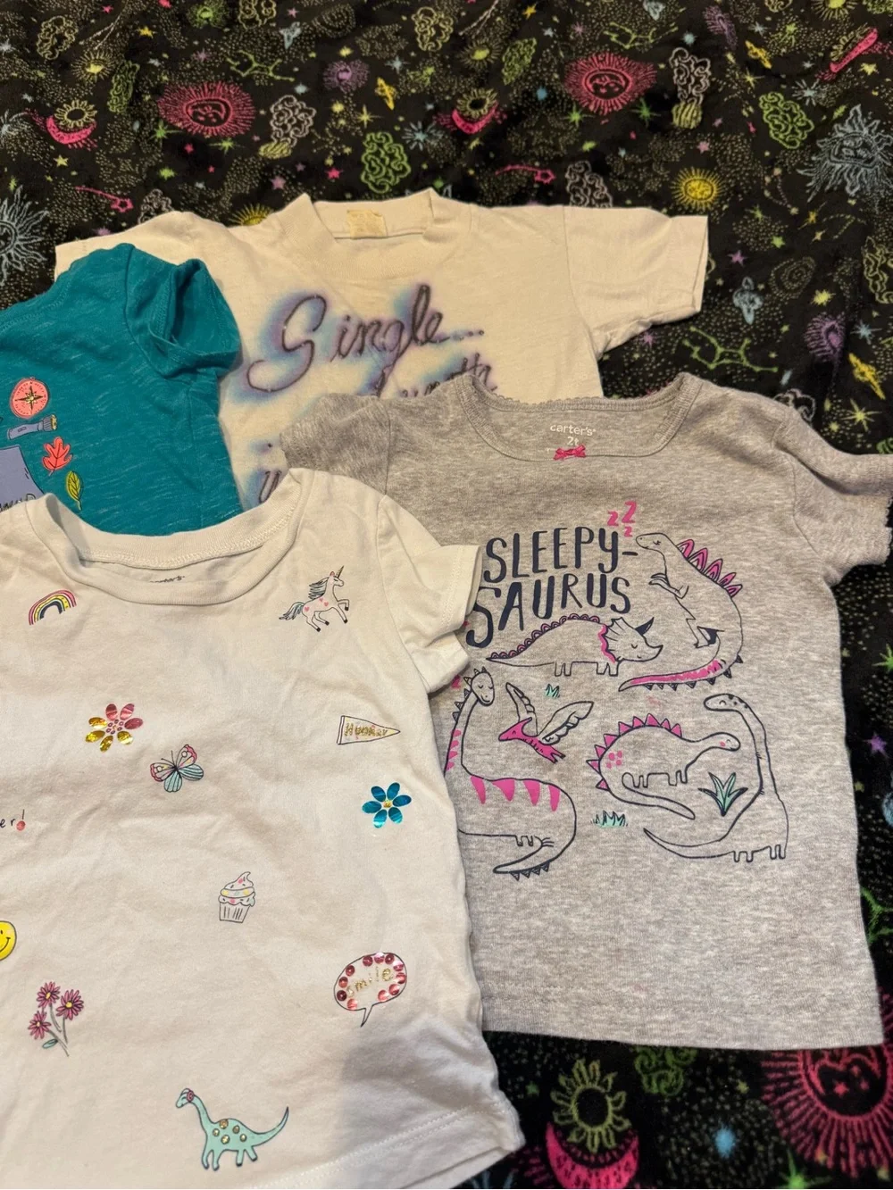 5 piece bundle lot set 18-24 months 1.5-2 years shirts clothes